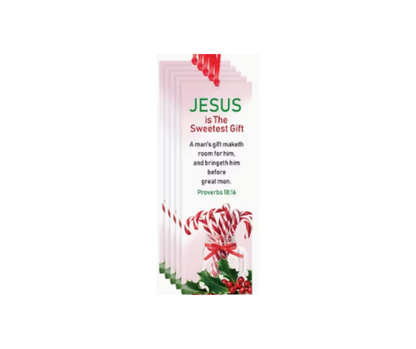 Jesus Is The Sweetest Gift – Scripture Bookmarks