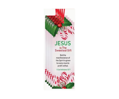 Jesus Is The Sweetest Gift – Scripture Bookmarks
